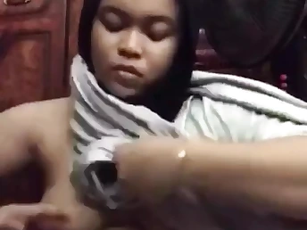 See Bf Melayu's naughty rail in Awek Melayu's flick call with her bf