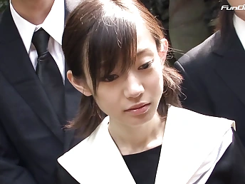 Step-step-sister and sis take turns penetrating & face-drilling in forbidden Chinese college