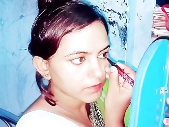 Indian college girls Bhabhi Shower Sister-in-law & stepbrother get molten and strong in a shop bedroom