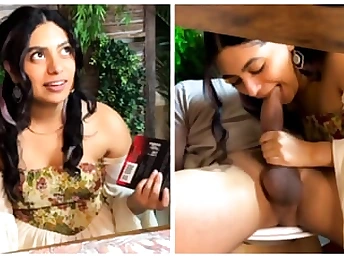 Indian Ultra-cutie Grateful For Books