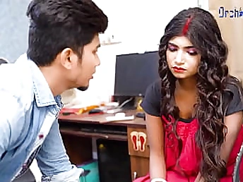 Witness Indian Bhabi entice her service member to cram her up with spunk