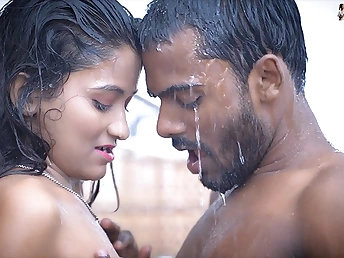 18 Year Senior Tiny Fun Bags Step Sister In Law Sudipa tears up her Step Brutha in the Bathroom