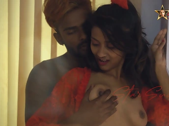 Supah-Luxurious Indian desi doll Sudipa pummeled by her beau – hardcore rough boink-jamboree with cum-shot on her jugs
