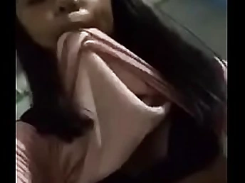 Indonesian real teenager doll wank herself fo her tormentor