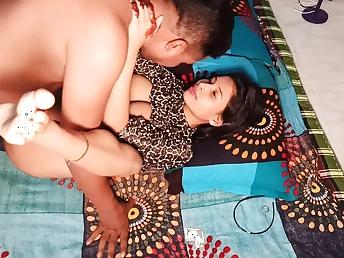 Ultra-kinky Indian stunner gets pummeled firm in her cock-squeezing vulva in the middle of the night