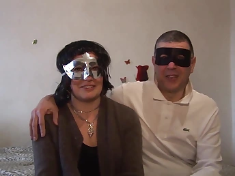 Italian amateur Italia's audition - Instalment trio with hung studs increased by hung babes