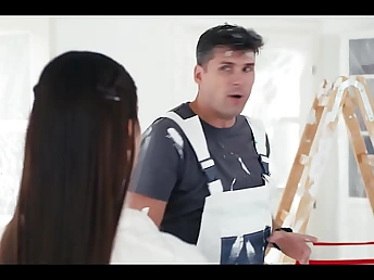 Kristof Cale & Milancheek get their cock-squeezing fuckholes porked by a red-hot palm anent Housewife Freeuse Time eon Hinder Porn