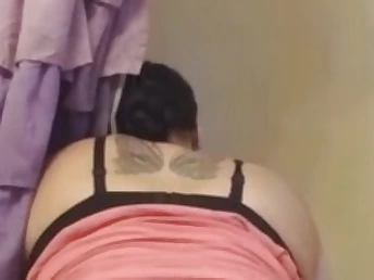 Bear as Aunt Luv's slots get opened back broad by a huge ebony trunk