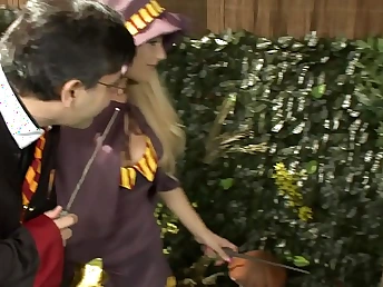 Hard-core personate with a scorching mademoiselle & say no to guy - Harcorecore!