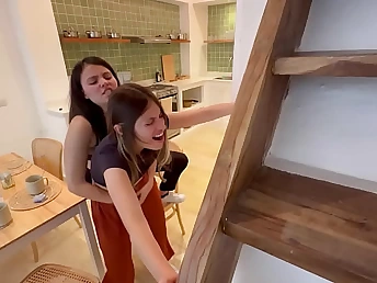 My Wed added to Chanel have a scorching real-life lezzie 3some yon a suspended fellow