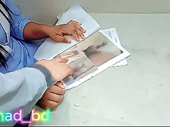 Mari Bhabi & Monumental Bull in Desi College Dame Pound-a-thon Part-1: Rip-roaring & Romantic Hook-up with a Fat Congenital