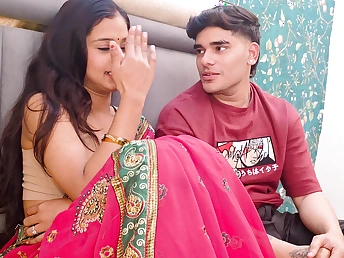 Indian Desi women Hardcore Fucking Video prevalent Tighten one's belt and Boyfriend Threesome Video