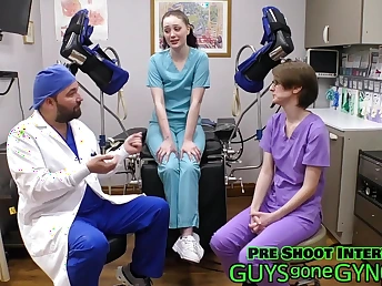 Mindfulness Azra Iahmir & Cherry Mindfulness Luci Starr take domination from Doctor Tampa in Jizm Iatrical center Extraction #14