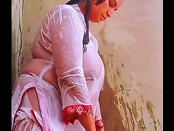 Preeti's Indian bhabhi breasts realize humid & insane close by a nude-titty in the chips