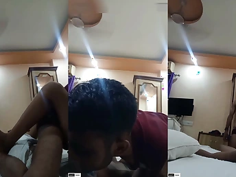 Rubicund Nymph tortures with respect to Beau's cock in Oyo motel - First time fuckfest!