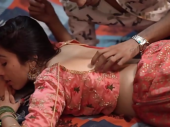 Tabinash and Tsukan's humidity Indian teen fuck-a-thon