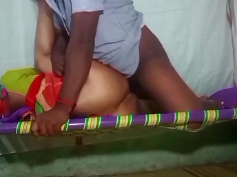 Saanthi2 & Vetrivel's Desi saree is a steamy shower sucky-sucky roughly a Chesterfieldian Japanese twist
