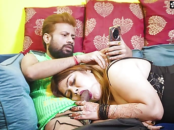 Step-sister-in-law gets plumbed hard by Desi Indian Step-brutha while parents are out