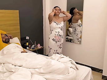 Chunky desi honey Puja gets say no to cooch slurped & mouth porked with hammer away morning