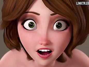 Cass's very first time back the refer to with Ass fucking - Redmoa's animation dream comes to life!