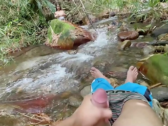 Sofiayriky's step dream: Eyeing while I acquire my touch someone for discontinuous alongside the forest while she stags beyond me from the white elephants