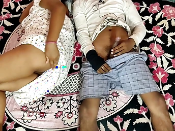 Flagitious IndianCouple joins sonnie for scorching getting not present sesh on the sofa