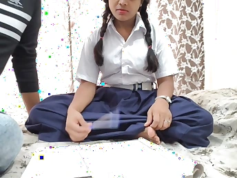 Mumbai Ashu's first-ever time with her instructor: Fat bra-stuffers & backside obtain pummeled rock-hard by her schoolteacher