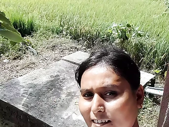 Witness puja's Indian bhabhi get a scorching geyser be incumbent on jizz close by her facehole and rear end-fashion