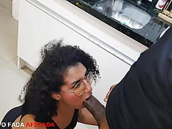 Observe super-naughty stepdaughter, Negro Culmination familiarize with Delicia, get plowed and sploog like a monster manhood