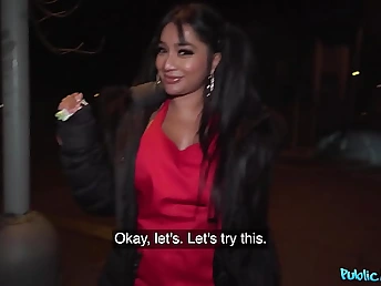 Yasmina Khan gets her muddy Indian pussy pounded by Martin Gun's fake surrogate