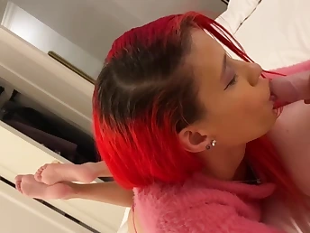 WandaWillyMcCoy's tight ass gets rim yon internal cum on Valentine's Day at Fashionable Hotel