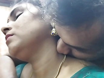 Hot Asian maid seduces and fucks her boss' wifey in a moistness home sex romp