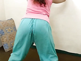 Stepbrother and stepsister share a couch be incumbent on a hot arabic hump with yam-sized orbs and filthy converse