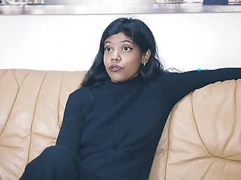 Watch Desi Devi's first era on camera: A BBC, a facial and a cum-covered bed